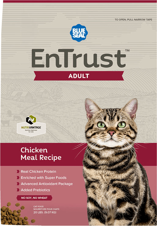 Blue Seal EnTrust Adult Cat - Chicken Meal Recipe